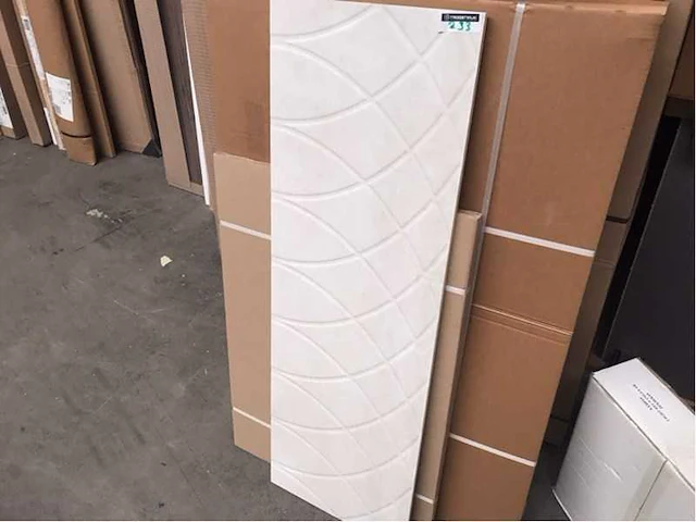Villeroy&boch workshop light grey arc decor mat wandtegel 40x120 cm 51,84 m² - afbeelding 1 van  4