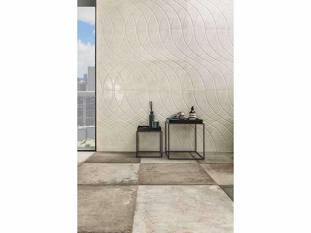 Villeroy&boch workshop light grey arc decor mat wandtegel 40x120 cm 51,84 m² - afbeelding 3 van  4
