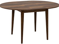 Vina uitschuifbare eettafel | 100% melamine | walnoot - afbeelding 5 van  6