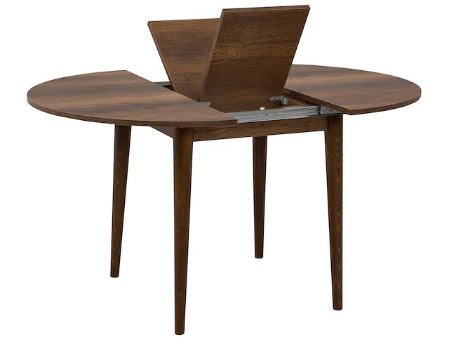 Vina uitschuifbare eettafel | 100% melamine | walnoot - afbeelding 4 van  6