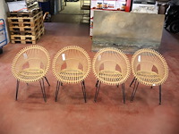 Vincent sheppard rotan stoel (x4) - afbeelding 2 van  8