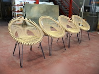 Vincent sheppard rotan stoel (x4) - afbeelding 3 van  8