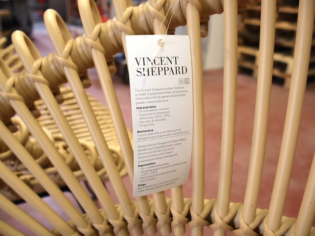 Vincent sheppard rotan stoel (x4) - afbeelding 6 van  8