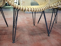 Vincent sheppard rotan stoel (x4) - afbeelding 7 van  8