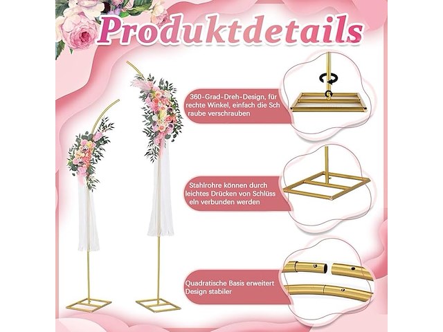 Vincigant bruiloftsboog - afbeelding 4 van  4