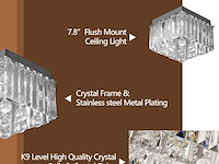 Vinilky kristallen kroonluchter - afbeelding 2 van  4