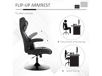 Vinsetto videogamestoel met lendensteun, racestijl - afbeelding 5 van  8