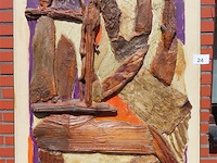 Vintage 3-dimensioneel kunstwerk