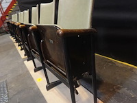 Vintage 3-zit theaterstoel - afbeelding 4 van  8