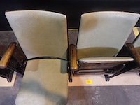 Vintage 3-zit theaterstoel - afbeelding 7 van  8