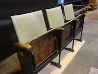 Vintage 3-zit theaterstoel - afbeelding 8 van  8