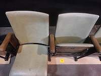 Vintage 3-zit theaterstoel - afbeelding 9 van  9