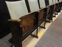 Vintage 3-zit theaterstoel - afbeelding 2 van  14