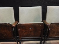 Vintage 3-zit theaterstoel - afbeelding 13 van  14
