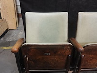 Vintage 3-zit theaterstoel - afbeelding 14 van  14