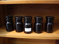 Vintage apothekerspotten (x5)