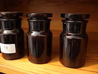 Vintage apothekerspotten (x5) - afbeelding 2 van  3
