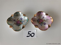 Vintage asbakken. 2 stuks. - afbeelding 1 van  3