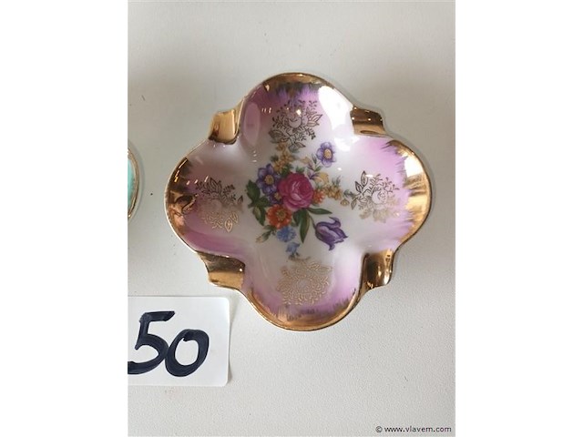 Vintage asbakken. 2 stuks. - afbeelding 3 van  3