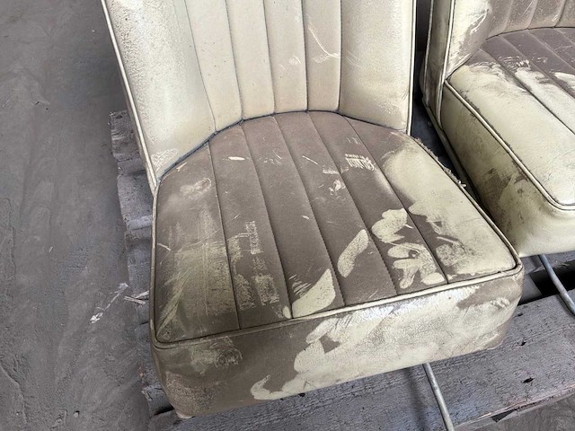 Vintage autozetel (2x) - afbeelding 3 van  8