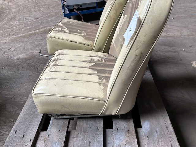 Vintage autozetel (2x) - afbeelding 8 van  8