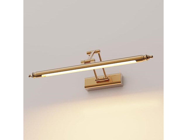 Vintage badkamerspiegellamp, retro 60 cm - afbeelding 1 van  5