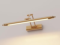 Vintage badkamerspiegellamp, retro 60 cm - afbeelding 1 van  5