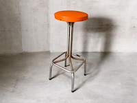 Vintage barkruk - afbeelding 1 van  2