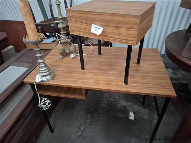 Vintage bedensemble - afbeelding 1 van  3