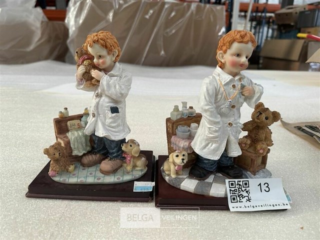 Vintage beeldjes - afbeelding 1 van  3