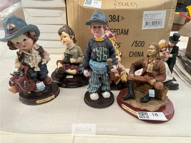 Vintage beeldjes - afbeelding 1 van  5