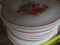 Vintage bestek & servies - afbeelding 4 van  7