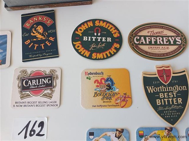 Vintage bierviltjes. 31 stuks - afbeelding 4 van  5