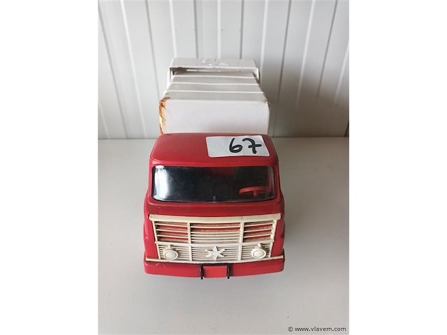 Vintage big vrachtwagen - afbeelding 4 van  6