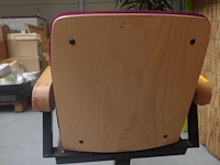 Vintage bioscoopstoel - afbeelding 2 van  3