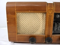 Vintage blauwpunkt buizenradio - afbeelding 3 van  7