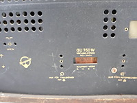 Vintage blauwpunkt buizenradio - afbeelding 7 van  7