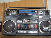 Vintage boombox hortex - afbeelding 1 van  4