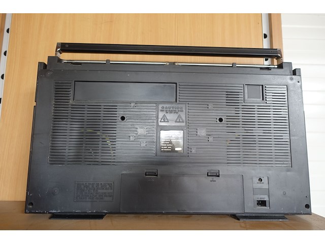 Vintage boombox hortex - afbeelding 4 van  4