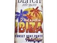 Vintage bord ibiza - afbeelding 1 van  1