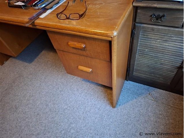 Vintage bureau - afbeelding 2 van  2