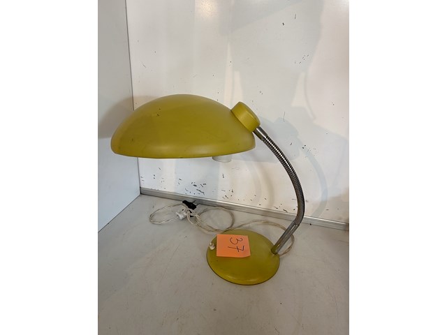 Vintage bureaulamp - afbeelding 2 van  2