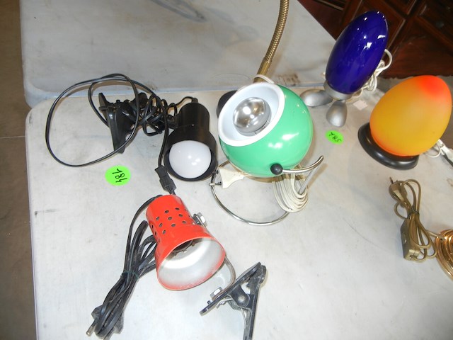 Vintage bureaulampen - afbeelding 2 van  3