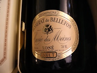Vintage champagne besserat de bellefon - afbeelding 3 van  4
