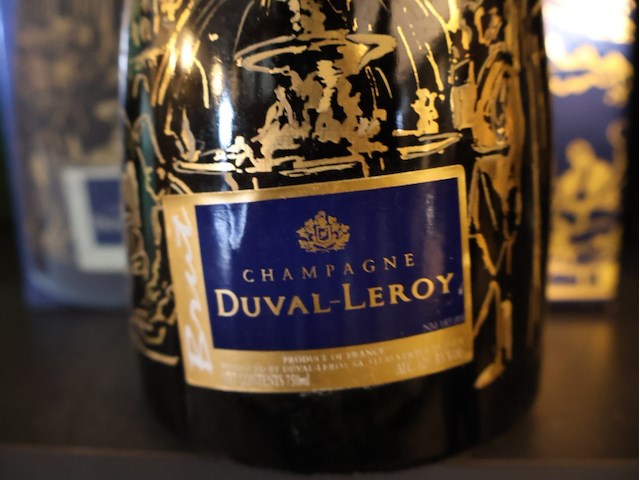 Vintage champagne duval-leroy (x7) - afbeelding 5 van  6