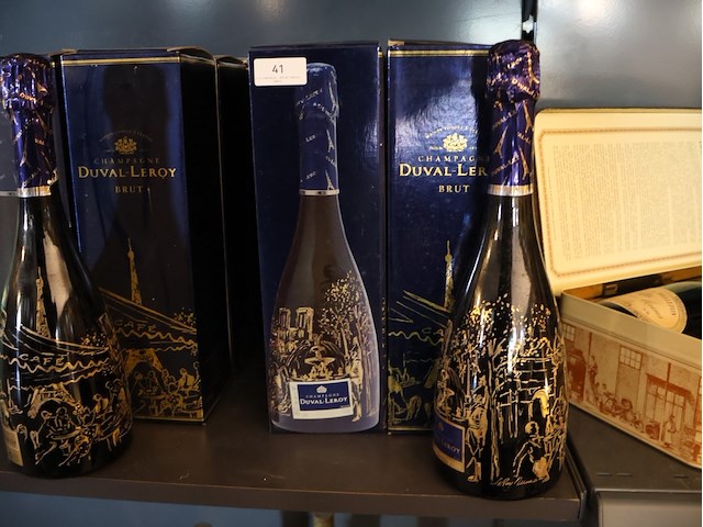 Vintage champagne duval-leroy (x7) - afbeelding 6 van  7