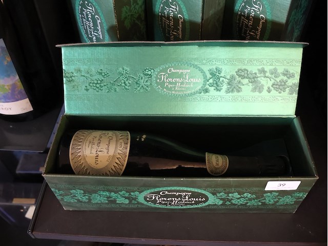 Vintage champagne piper-heidsick (x4) - afbeelding 2 van  6