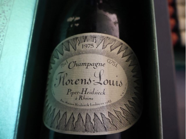 Vintage champagne piper-heidsick (x4) - afbeelding 3 van  6