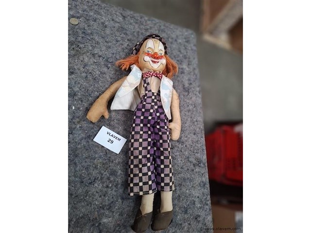 Vintage clownpop - afbeelding 1 van  1