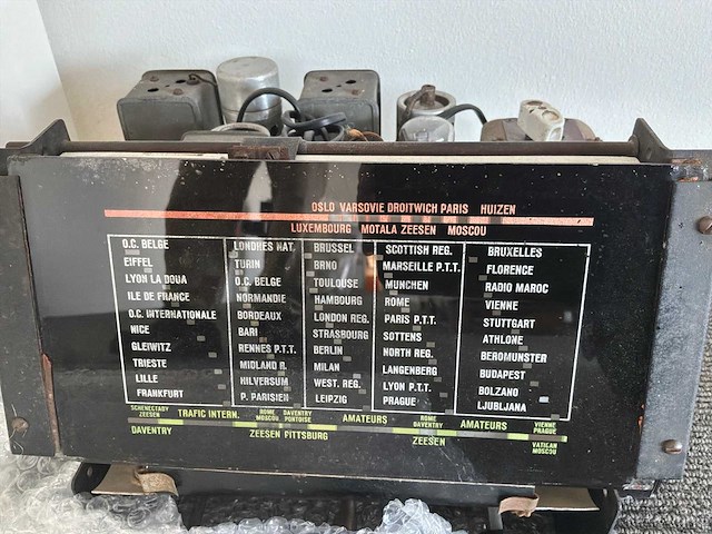 Vintage doorschakeltefoon - afbeelding 3 van  4